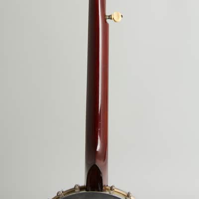 Fairbanks Senator No. 1 5 String Banjo (1905), ser. #23077, brown alligator chipboard case. image 17