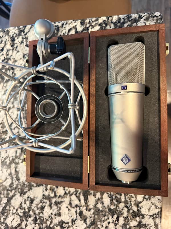 Neumann U 87 Ai Large Diaphragm Multipattern Condenser Microphone 1986 - Present - Nickel image 1