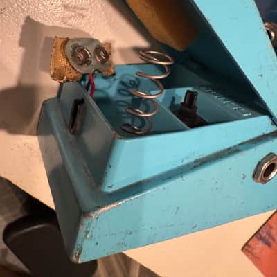 Boss CE-2 Long Dash Black Bottom Silver Screw 1980 - Blue image 6