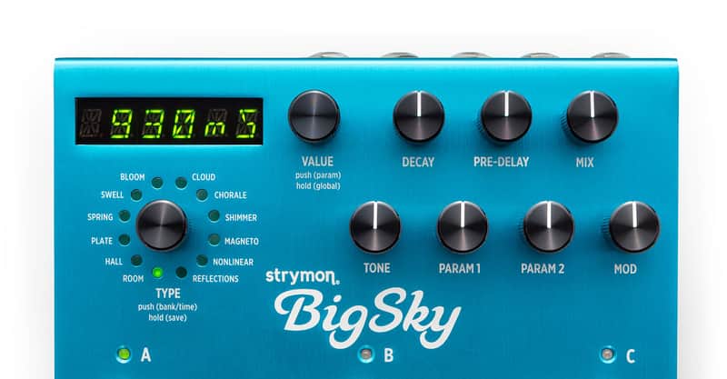 STRYMON BIGSKY REVERBERATOR : BRAND NEW :  [DETROIT MODULAR] image 1