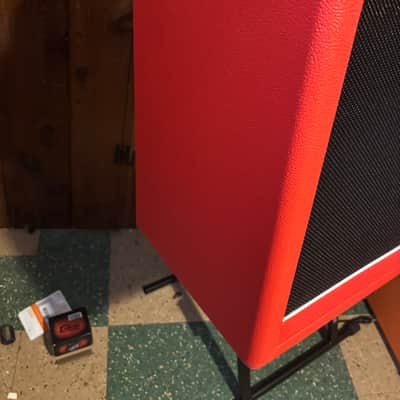 Friedman JEL-212 Jake E. Lee Signature 130-Watt 2x12" Guitar Speaker Cabinet 2024 - Present - Red image 3