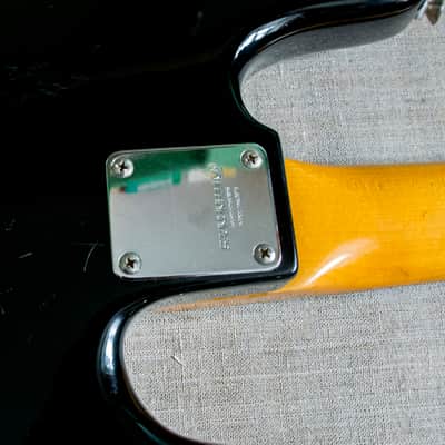 Fernandes The Revival Lefty Left Handed Precision Bass 1985 Black image 8