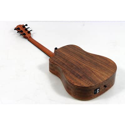 Lag Guitars Tramontane HyVibe THV20DCE Dreadnought Acoustic-Electric Smart Guitar Regular Natural image 2