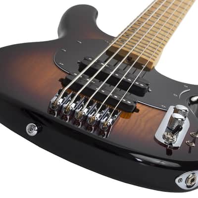 Schecter CV-5 - 3-Tone Sunburst (3TSB) (2494) image 4