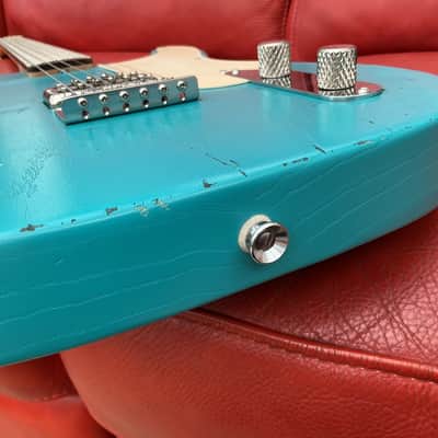 Crema Customs extralight in relic Taos Turquoise nitro satin image 11