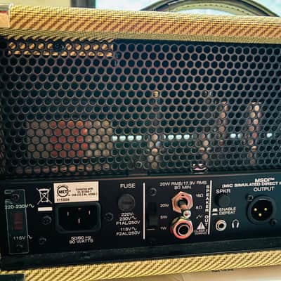 Peavey Classic 20 Mini Guitar Valve/Tube Amplifier Head (Tweed) - Great Shape image 8