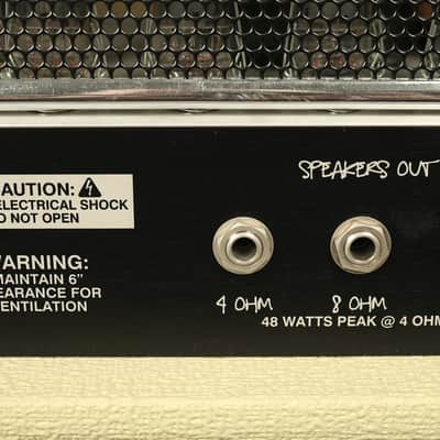 2011 Dr. Z Z Wreck White 48W Head WHITE tolex image 16