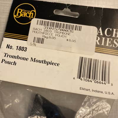 NEW OLD STOCK (lot of 3) Bach 1803 TROMBONE Mouthpiece Pouch Rubber image 3