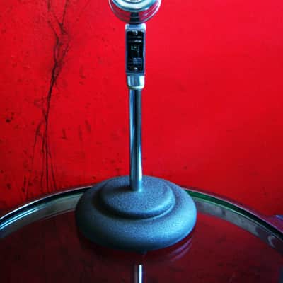 Vintage 1940's era Atlas Sound DS5 cast iron microphone desk stand Shure Electro Voice DS7 DS10 # 1 image 5