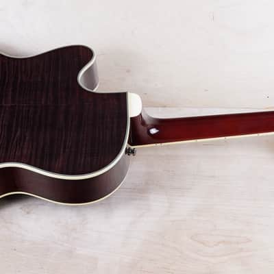 Epiphone Swingster Hollow Body 2011 Wine Red Bigsby w/ Hard Case image 9