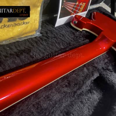 ♚UNDER THE BED♚MEGA RARE!!♚ 2013 RICKENBACKER 660-12 String♚RUBY RED METALLIC !♚7.6K TOASTERS♚360 image 20