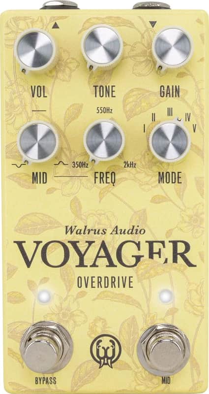Walrus Audio Voyager Pre-Amp/Overdrive MKII Floral Series 2024 image 1