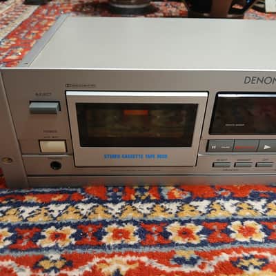 Denon DN-730R Rack Mount Studio Grade Casette Deck 1990s - Silver image 2