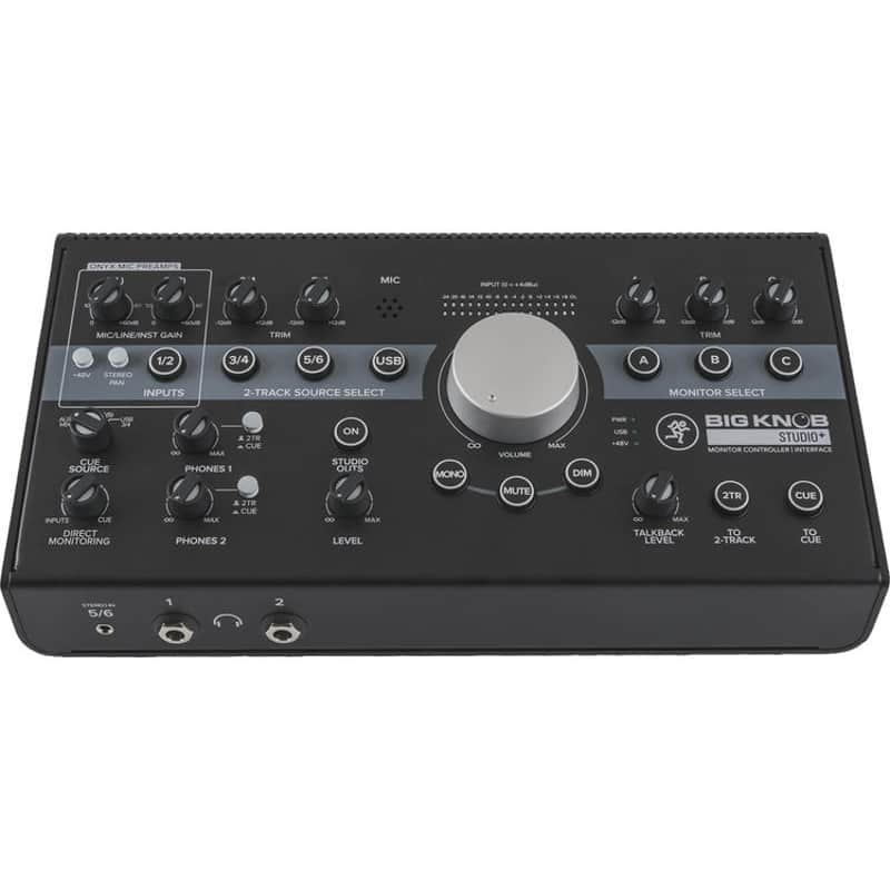 Mackie BIGKNOBSTUDIOPLUS 4x3 Monitor Controller USB I/O image 1