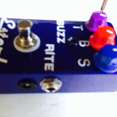 Esterly Buzz Rite Germanium Mosrite Style Fuzz 2015 Candy Sapphire image 2