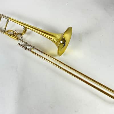 Used Yamaha YSL-882V Bb/F Tenor Trombone (SN: 352680) image 1