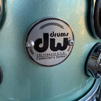 DW Collector's Series 333 Pure Maple 7x10" Rack Tom in Seafoam Green Pearl Lacquer Custom w/ Chrome Hardware (Rm4) image 2