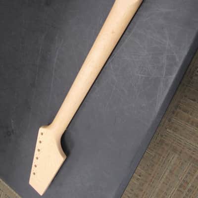 Unbranded Paddle Style 21 Fret, Right Hand, Rock Maple / Rosewood Electric Guitar Neck image 3