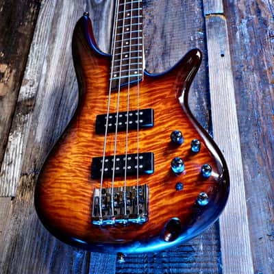 Ibanez SR400EQM-DEB Standard Soundgear Bass - Dragon Eye Burst image 22