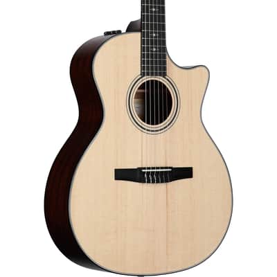 Taylor 314ce-N Grand Auditorium Classical Acoustic-Electric Guitar, with Case image 1