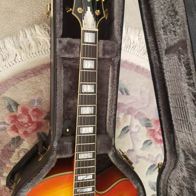 D'Angelico Excel EX-59 17" Hollow Body - Stairstep Tailpiece | Flame Maple Sunburst image 22