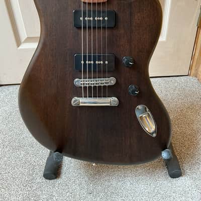 Fender Modern Player Jaguar 2014 transparent black image 2