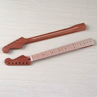 Mahogany Strat Guitar Neck With Maple Fingerboard,22Frets image 2
