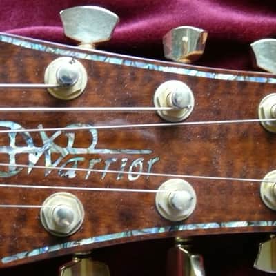Warrior Acoustic Queen Anna Brazilian Grand Auditorium Cutaway  2000's Natural image 9