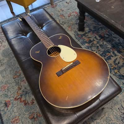 1959 Kay K6116 - Gleaming Auditorium Model - Acoustic Guitar - Sunburst image 9