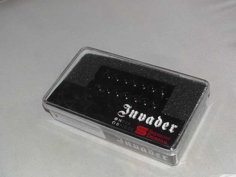 Seymour Duncan 7-String Invader Bridge Pickup  Active  Mount (Black)  New with Warranty image 1