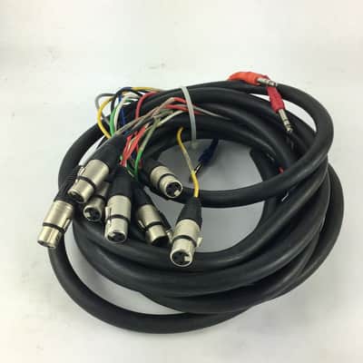 Audio 20ft Black 7 Neutrik Female XLR to 1/4 Inch Guitar / Bass Cable Connector image 9