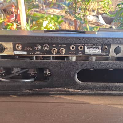Fender Showman "Drip Edge" 2-Channel 85-Watt Silverface Guitar Amp Head with Master Volume image 5