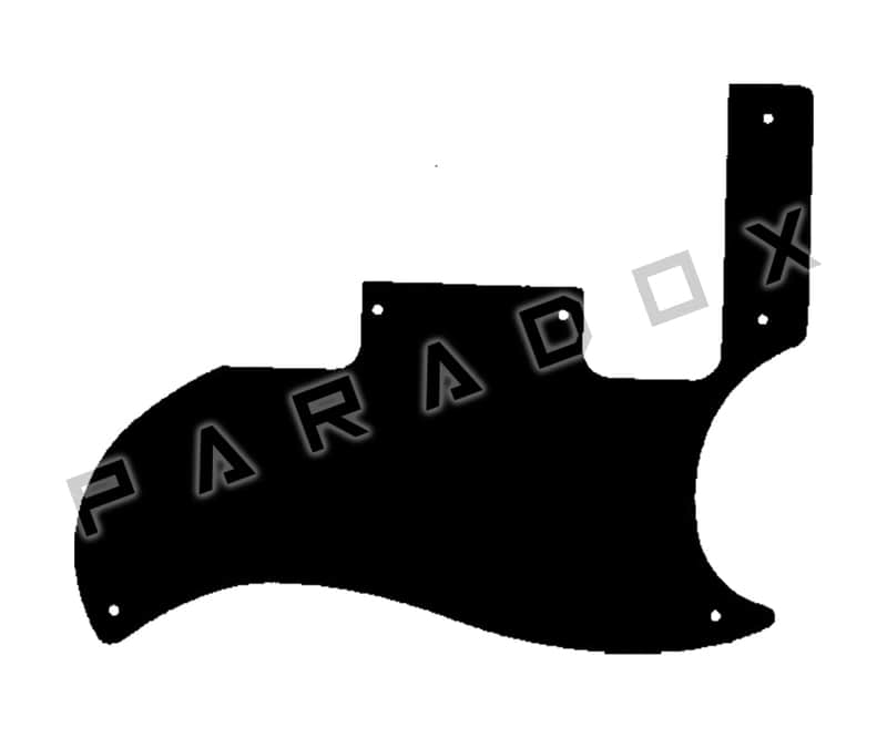 Custom Pickguard For 2019 - 2024 Made in America Gibson SG Special W/P90's - Black/Parchment/Black .090" image 1