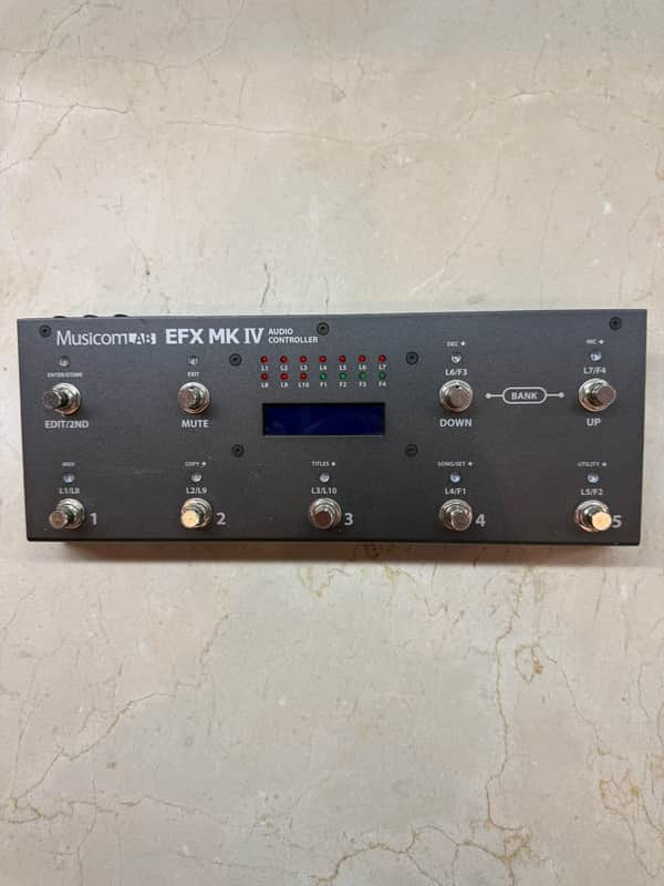 MusicomLab EFX MK IV 2019 - Black image 1
