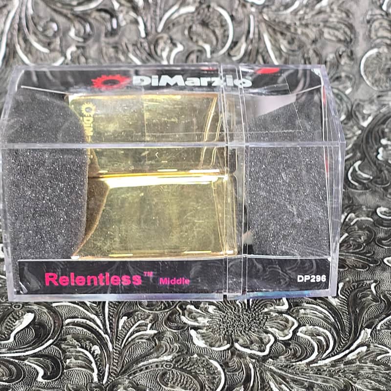 DiMarzio DP296G Relentless Middle Pickup - Gold image 1