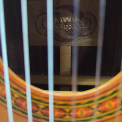 Yamaha G-170A vintage  classical guitar 1969 image 2