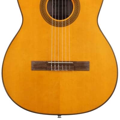 Takamine GC1CE NAT  Nylon String Acoustic-Electric Guitar - Natural image 2