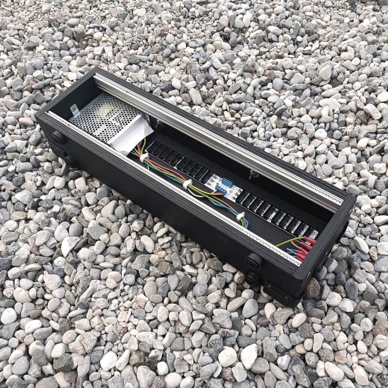 3U Eurorack Case Powered, 84 o 104 hp, modular synthesizer image 1