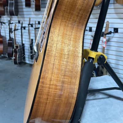 Bourgeois GACCB/DE-KOA-LE Acoustic Guitar - Natural w/OHSC & PLEK*D #245 image 8
