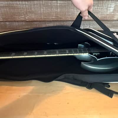 Epiphone SG Sandard Electric Guitar Silver Mist With Soft Epiphone Logo Case image 2
