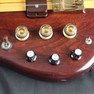 Ibanez Musician Bass 1981 Dark Stain Left Handed image 7