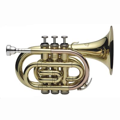 J.Michael Bb Pocket Trumpet Outfit With Case 4813 image 1