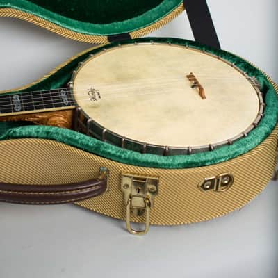 Fairbanks/Vega Tu-Ba-Phone #9 5 String Banjo (1916), ser. #36192, hard shell case. image 12