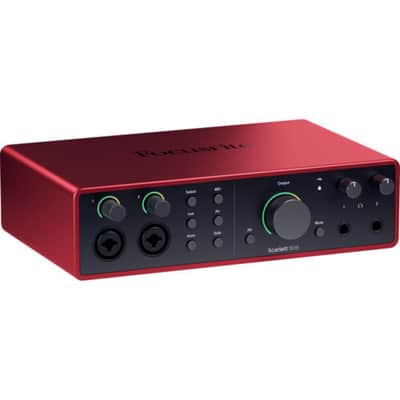 Focusrite Scarlett 16i16 USB-C Audio/MIDI Interface (4th Generation) Bundle with XLR- XLR Cable (2 Pack), Hosa Mid-310 Black 10 ft. Midi cable (2 Pack) image 2