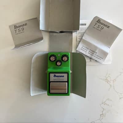 Immagine Ibanez TS9 Tube Screamer Overdrive Pedal Guitar Effects Made in Japan - 7