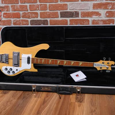 Rickenbacker 4001 Mapleglo 1975 w/Hard Shell Case image 2