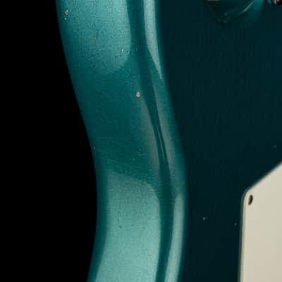 Fender Custom Shop Empire 59 Transition Stratocaster Journeyman Relic - Aged Ocean Turquoise #19534 image 12