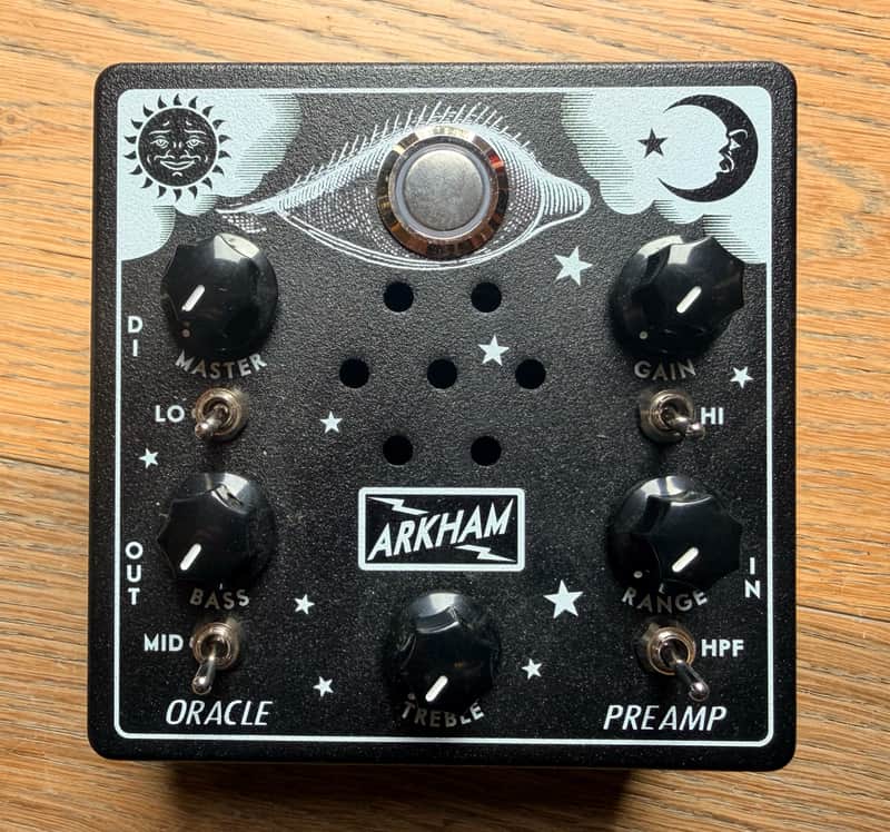 Arkham Oracle Tube Bass Preamp v2 w/ power supply and DI image 1