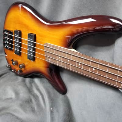 Ibanez SR370F-BBT Standard Soundgear Fretless Bass Brown Burst image 1