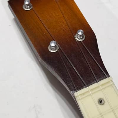 Harmony Soprano Ukulele 1950s - Palm trees stencil image 7